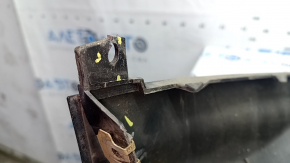 Ford Escape MK3 2017-2019 front bumper lip, texture, sand, scuffed, broken mount