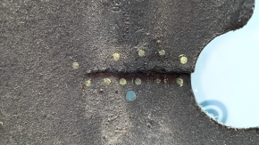 Tesla Model 3 rear underbody protection (18) - cracks, tear, broken mount