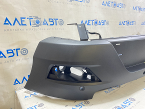 Bare rear bumper for Ford Ecosport 18-22, structure, for parking sensors