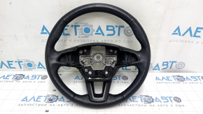 Naked steering wheel for Ford Escape MK3 2017-2019, restyling, black, no buttons, worn