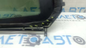 BMW X3 F25 11-17 rear right triangle door glass, tinted, broken fasteners