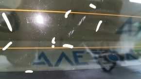 Lower glass in the rear hatch of a Hyundai Ioniq 17-22, heated, scratched