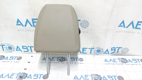 Rear right headrest for Ford Escape MK3 13-19 restyling, gray leather, with black button