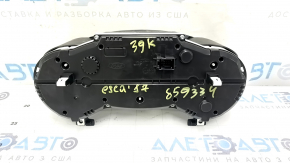 Ford Escape MK3 2017-2019 instrument cluster, large screen, 39k