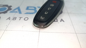 Ford Escape MK3 13-19 smart key, 5 buttons, peeling chrome, bumps