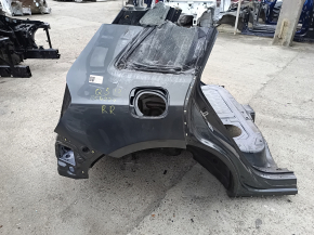 Quarter wing rear right Audi Q5 8R 09-17 on the body, graphite