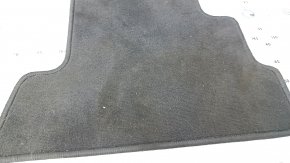 Set of floor mats for Ford Escape MK3 13-19, black cloth, type 1, dry-cleanable