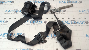 Passenger seat belt with squib and tensioner for Ford Escape MK4 20-24 black, non-retractable