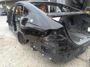 Quarter wing rear left Honda Accord 23-24 black, on the body, bumpers