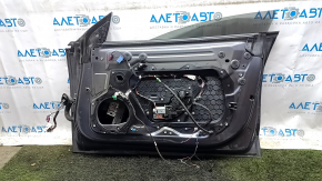 Tesla Model 3 front right door assembly, 18-20 PMNG graphite, scratches, painted 0.25-0.30 mm