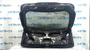 Lexus RX350 RX450h 10-15 blue 214 trunk door with glass, sooty