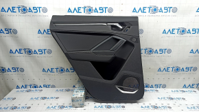 Door trim panel, rear left, Audi Q3 83A 19-25, black