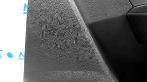 Door trim panel rear right Audi Q3 83A 19-25 black, insert black leather, armrest black leather, chrome moldings, with handle, molding under the handle graphite, under Bang & Olufsen, scratches