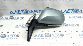 Left side mirror assembly for Toyota Prius 50 16-20, 6 pins, BSM, green, scratches