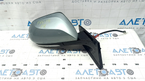 Right side mirror assembly for Toyota Prius 50 16-20, 6 pins, BSM, green, cracked, scratches