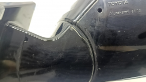 Right side mirror assembly for Toyota Prius 50 16-20, 6 pins, BSM, green, cracked, scratches