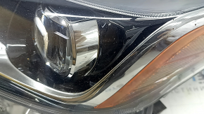 Left front headlight assembly for Toyota Prius 50 19-22 LED, polished
