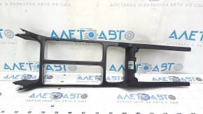 Ford Escape MK3 17-19 center console trim without cup holders, black, broken mount, scratches
