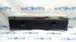 Audi Q3 83A 19-25 trunk opening trim, black with chrome, scuffs on chrome and plastic, broken fastener