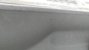 Audi Q3 83A 19-25 trunk opening trim, black with chrome, scuffs on chrome and plastic, broken fastener