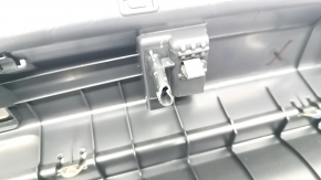 Audi Q3 83A 19-25 trunk opening trim, black with chrome, scuffs on chrome and plastic, broken fastener