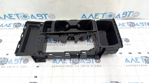 Ford Escape MK3 17-19 center console trim with cup holders, black, for cleaning