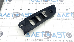 Front left window lift control trim for Toyota Prius 50 16-22, gloss black, scratches