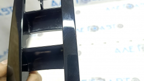 Front left window lift control trim for Toyota Prius 50 16-22, gloss black, scratches