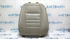 Driver's seat back upholstery for Ford Escape MK3 2017-2019, grey leather, heated, ready to clean