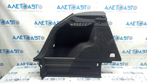 Left arch trim for Audi Q3 83A 19-25, black, scratches on plastic, needs cleaning, scuffs