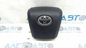 The driver's steering wheel airbag for the Toyota Prius 50 16-22 is black.