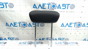 Rear center headrest, 2nd row, Audi Q3 83A 19-25, black leather, white stitching