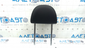 Rear right headrest, 2nd row, Audi Q3 83A 19-25, black leather, white stitching