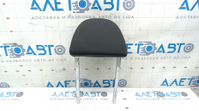 Rear right headrest, 2nd row, Audi Q3 83A 19-25, black leather, white stitching