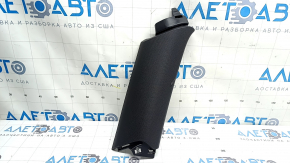 Left rear pillar trim panel in front of the window, Audi Q3 83A 19-25, black, worn