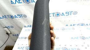 Left rear pillar trim panel in front of the window, Audi Q3 83A 19-25, black, worn