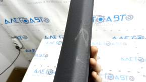 Left rear pillar trim panel in front of the window, Audi Q3 83A 19-25, black, worn