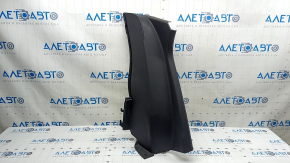 Lower left rear pillar trim for Audi Q3 83A 19-25, black, broken mount