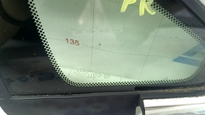 Front right window blind glass Lexus RX350 RX450h 10-15 chrome scratches on chrome