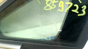Lexus RX350 RX450h front left window with 10-15 scratches on the chrome.