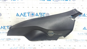 Toyota Prius 50 16-22 black, scratched front pillar trim, lower left