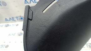 Toyota Prius 50 16-22 black, scratched front pillar trim, lower left