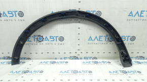Rear left fender arch trim for Audi Q3 83A 19-25, gloss, broken fasteners