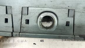 Right threshold Toyota Prius 50 16-22 green, broken fasteners, scratches, cracks