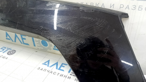 Upper trunk door molding with Ford Escape MK3 emblem, 17-16 rest, black, under the camera, broken fastener, glued