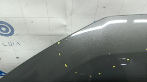 Bare hood Audi Q3 83A 19-25 aluminum, graphite LX7G, sand, dents
