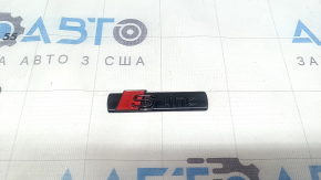 S-line emblem for left wing of Audi Q3 83A 19-23 antichrome