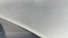 Door trim panel, front right, Toyota Prius 50 16-22, black with gray insert, with leather armrest, with handle, scratches