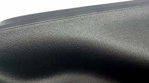 Door trim panel, front right, Toyota Prius 50 16-22, black with gray insert, with leather armrest, with handle, scratches
