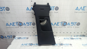 Left center pillar trim, upper belt, Audi Q3 83A 19-25, black, scratches